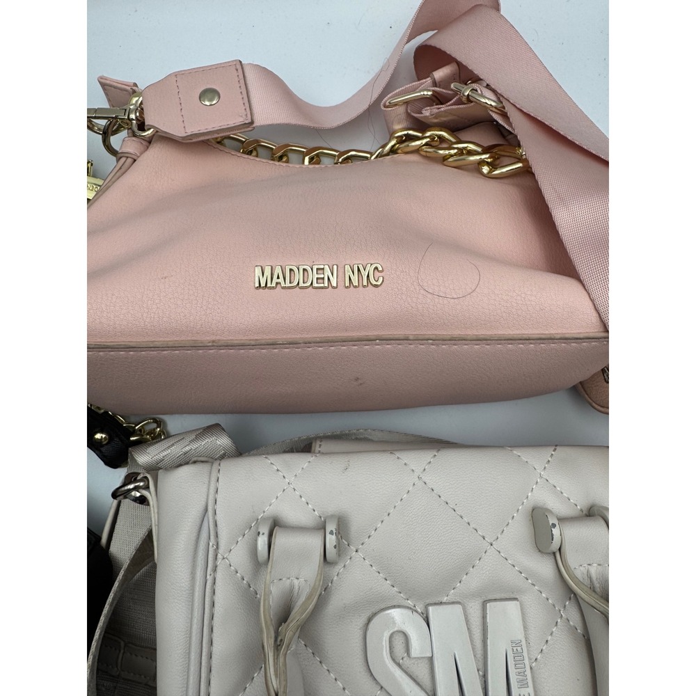 Lot of Steve‎ Madden Pink Hobo Crossbody Bag with Gold Chain  lot of 4 - Picture 4 of 16